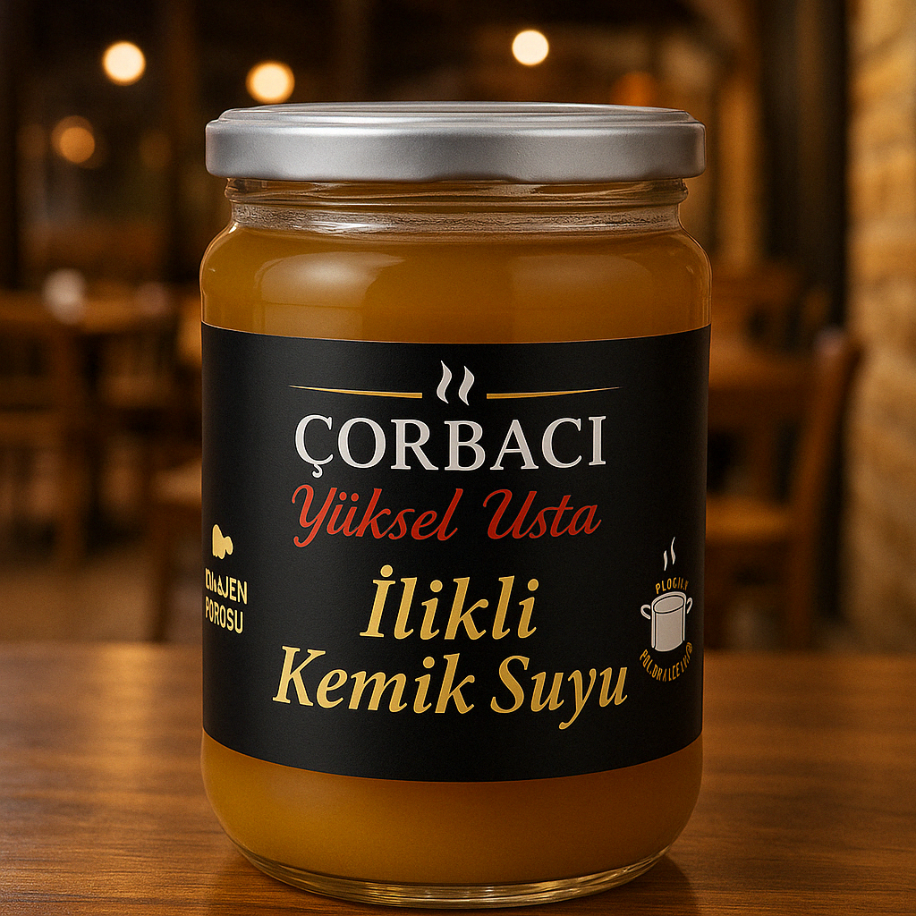 Çorbacı Yüksel Usta %100 ilik suyu cam kavanoz
